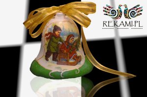 Boże Narodzenie - Dzwoneczek - Decoupage - Rekami.pl