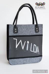 Torby Wilda - Kolekcja toreb filcowych ze zdjęciem - Neon